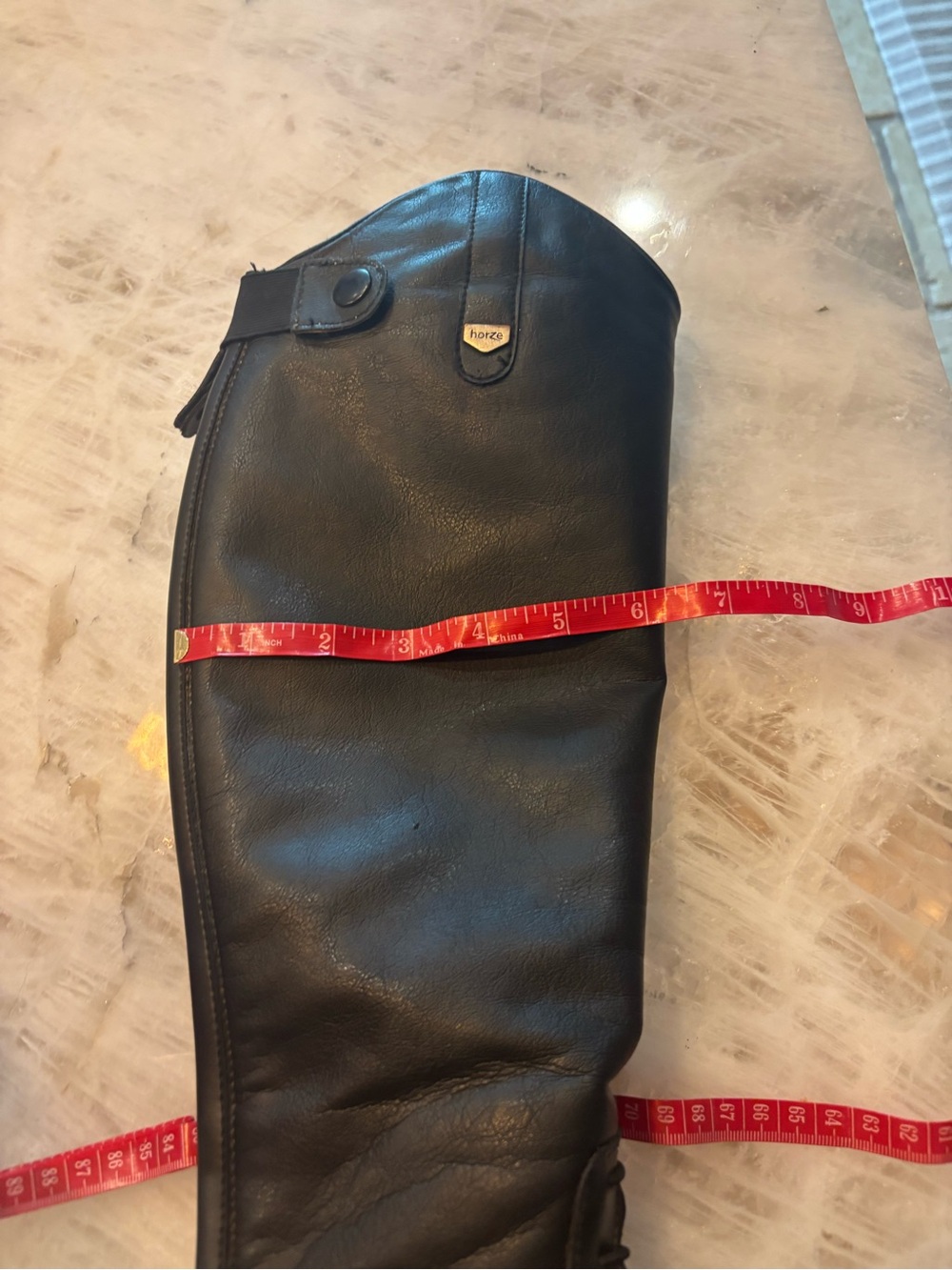 Horze Women's Black Lace-Up Riding Boots size 36